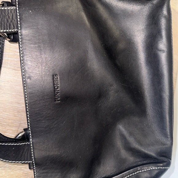 _Fortuna Valentino double handle animal print shoulder bag leather size 7H X 13L - Picture 3 of 16